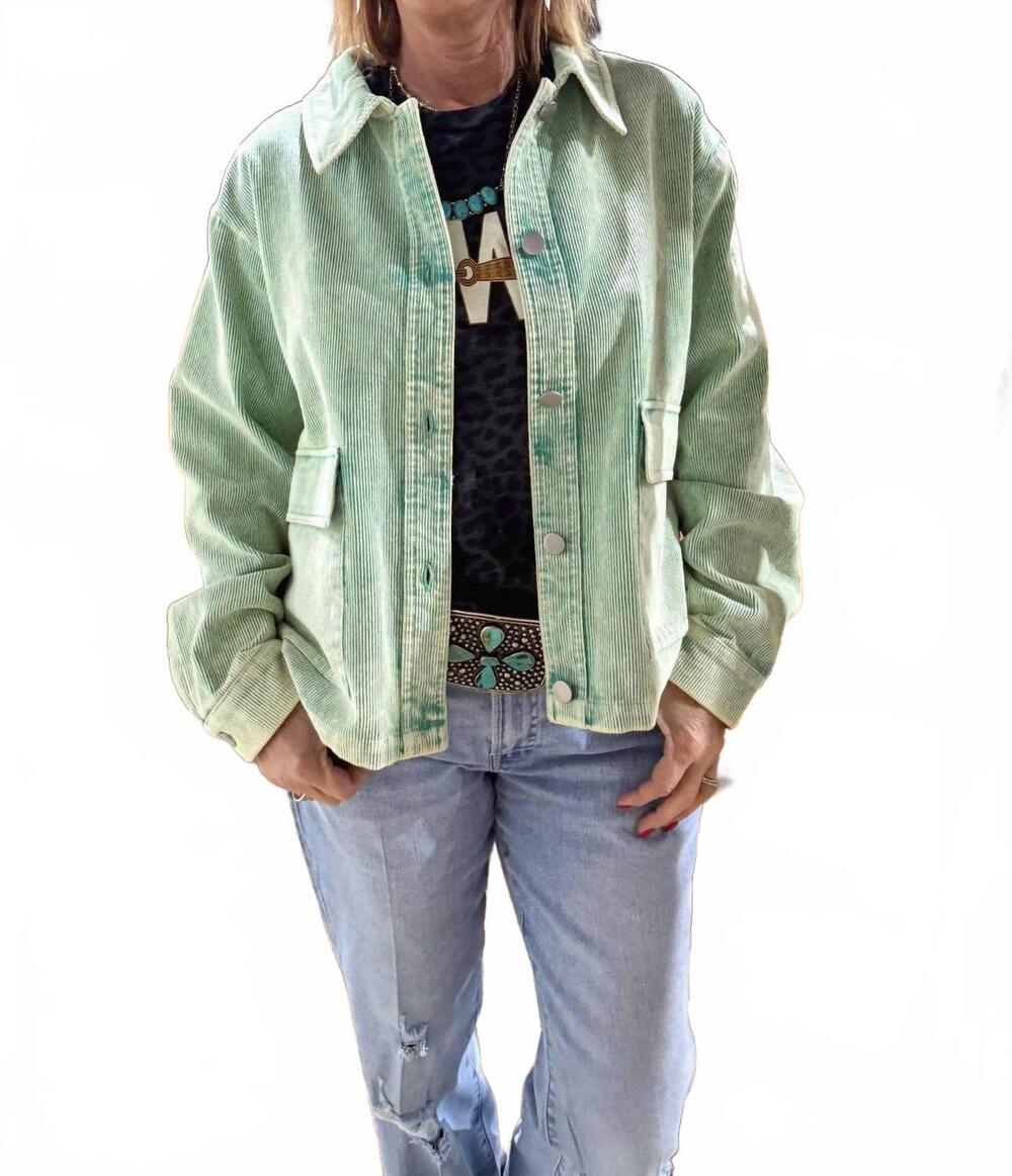 NEW ROWDY CROWD bronc western jacket in mint